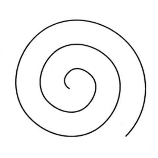 Как нарисовать спираль на бумаге